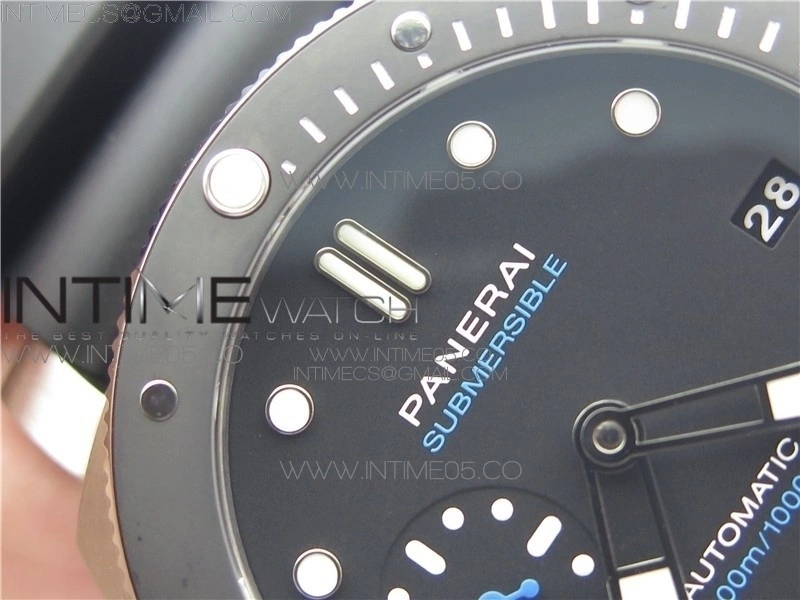 PAM683 Luminor Submersible VSF 1:1 Best Edition on Black Rubber Strap P.9010 Clone